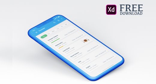 adobe xd mobile templates free news
